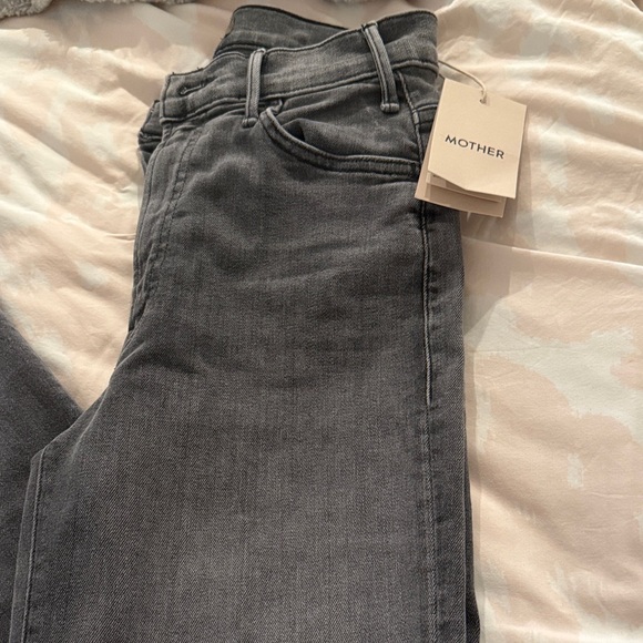 MOTHER Gray Flare & Wide Leg Jeans - Picture 2 of 5
